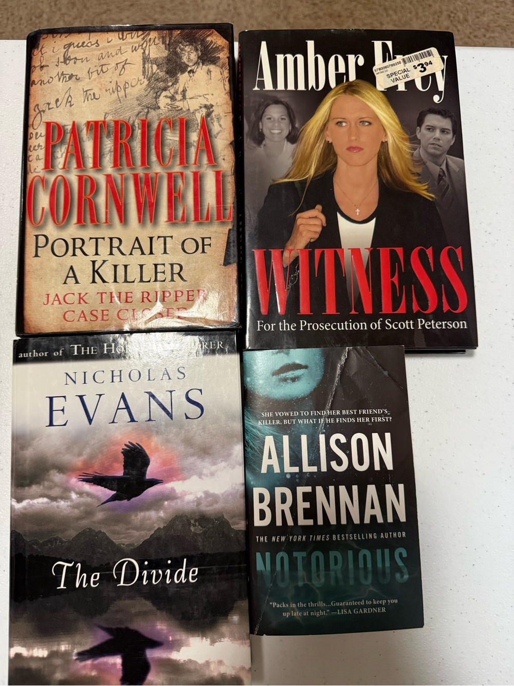 Mystery & Thriller Book Bundle - Patricia Cornwell, Allison Brennan and more